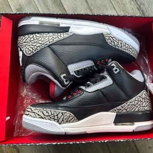 jordan 3 s retro cement size 7 men’s